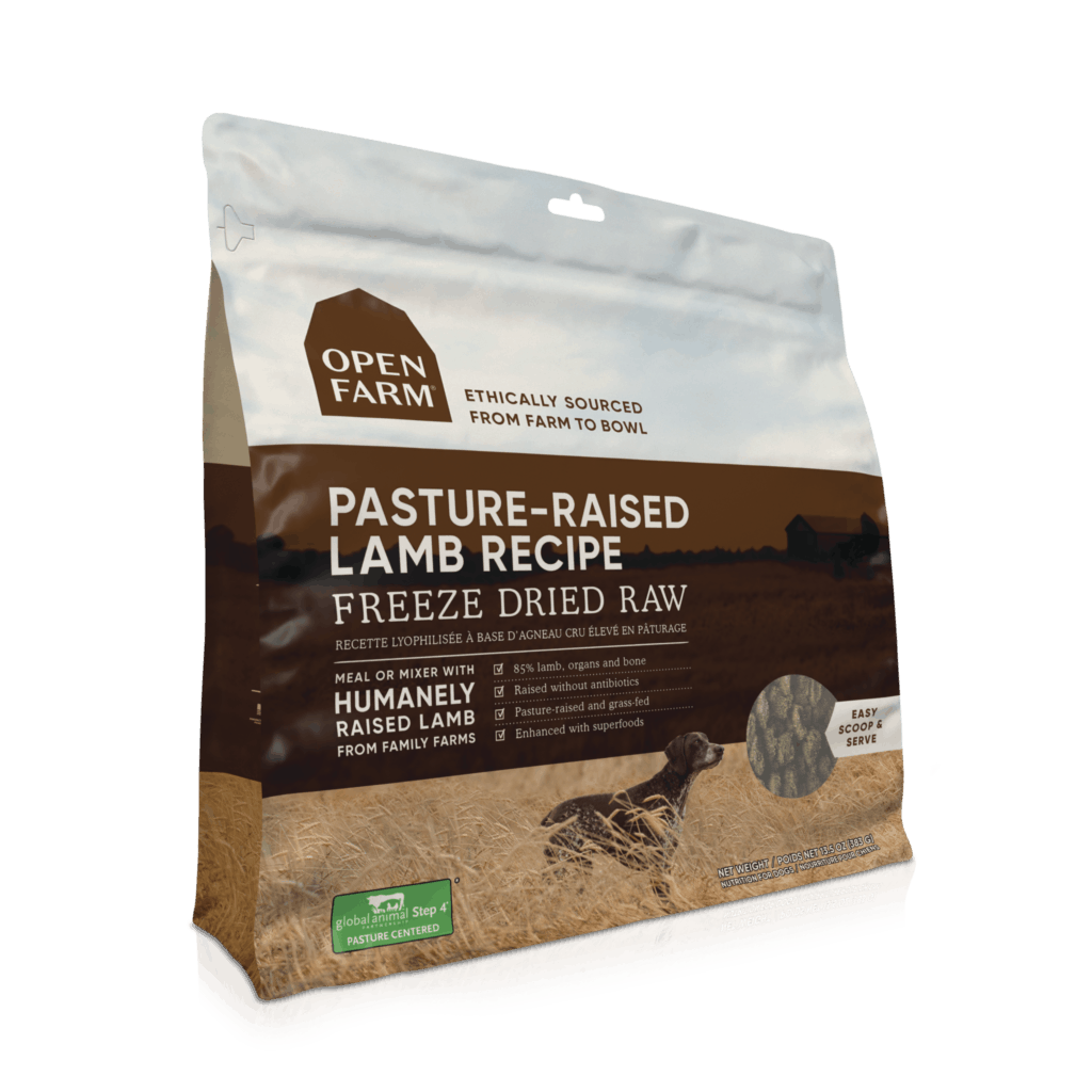 Open Farm Pastureraised Lamb Freeze Dried Raw Whistle Stop Pet Shop