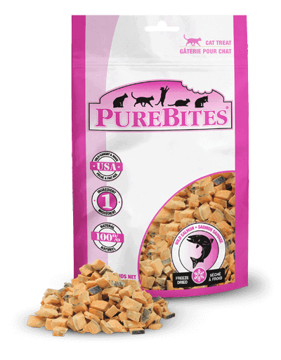 PureBites Freeze Dried Wild Pacific Salmon Treats