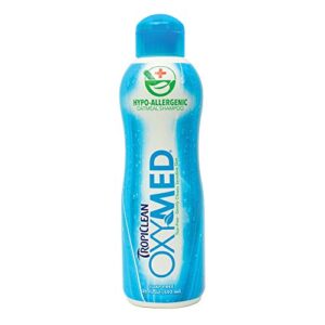 TROPICLEAN OXYMED Hypo-Allergenic Shampoo for Dogs and Cats