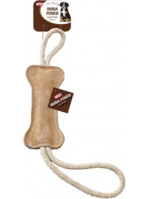 Spot Dura Fused Leather Bone w/Rope