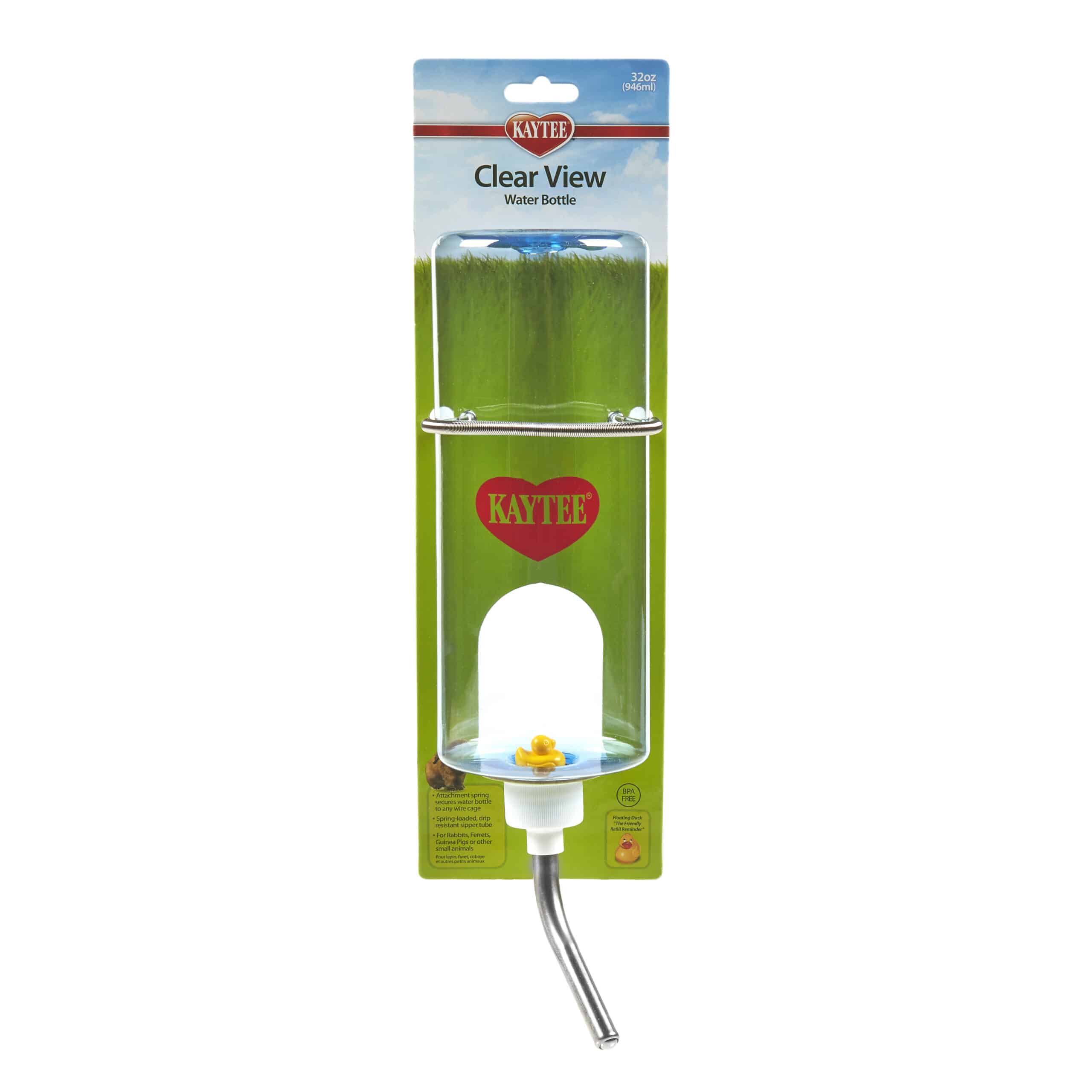 Super Pet Kaytee Chew-Proof Water Bottle - 26 Ounce Small Animal Waterer